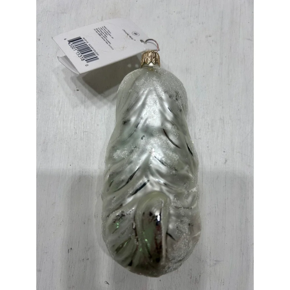 Christopher Radko Elizabeth Taylor Sugar Holiday Dog Glass Ornament 1998 98SR39